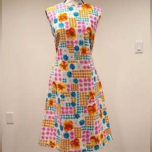 Vintage John Abbott Floral Dress